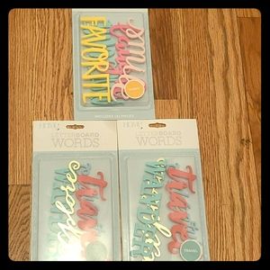 Letter board words💚💙💛